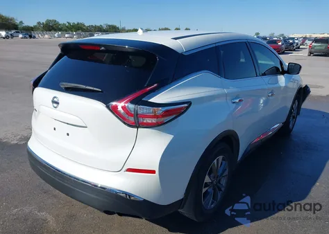 2015 Nissan Murano S из США, поврежденный, VIN 5N1AZ2MG1FN279267